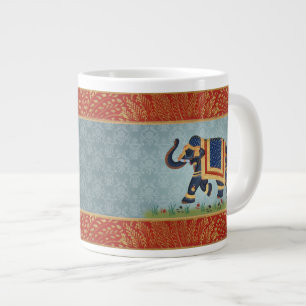 Indien-Druck des riesigen Jumbo-Tasse