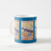 Indien durch Imperial Airways Kaffeetasse (Vorderseite Links)