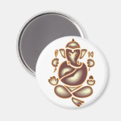 Indien Elephant Mediation Magnet (Vorderseite/Rückseite)