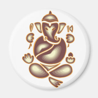Indien Elephant Mediation Magnet