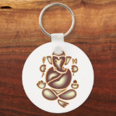 Indien Elephant Mediation Schlüsselanhänger (Vorderseite)