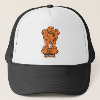 Indien-Emblem-Hut Truckerkappe