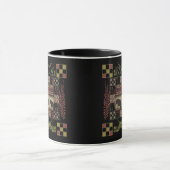 Indien ethnisches Patchwork Elefanten Tasse (Zentrum)