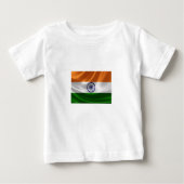 INDIEN FLAG T - SHIRT (Vorderseite)