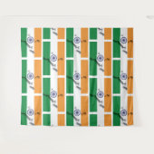 INDIEN FLAG WANDTEPPICH (Vorderseite (Horizontal))