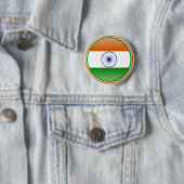 Indien-Flagge Button (Beispiel)