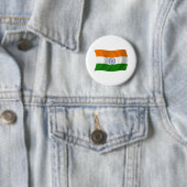 Indien-Flagge-Button Button (Beispiel)