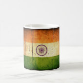 Indien-Flagge Kaffeetasse (Mittel)