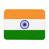 Indien-Flagge Magnet (Horizontal)