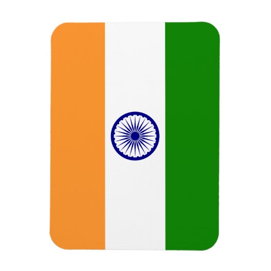Indien-Flagge Magnet (Vertikal)