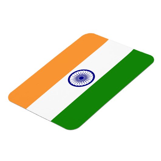 Indien-Flagge Magnet (Linke Seite)