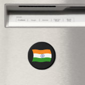 Indien Flagge Magnet (In Situ (Geschirrspüler))
