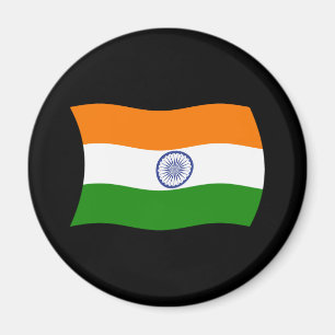 Indien Flagge Magnet