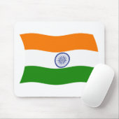 Indien Flagge Mauspad (Mit Mouse)