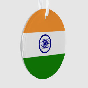 Indien-Flagge Ornament