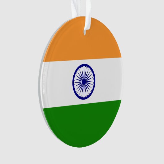 Indien-Flagge Ornament (Vorderseite)