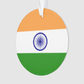Indien-Flagge Ornament (Vorderseite)