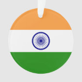 Indien-Flagge Ornament (Vorderseite)