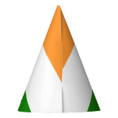 Indien-Flagge Partyhütchen (Rückseite)