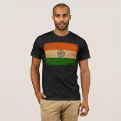 Indien-Flagge T-Shirt (Vorne ganz)