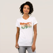 Indien-Flagge T-Shirt (Vorne ganz)