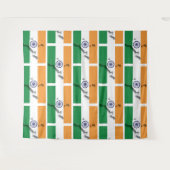INDIEN FLAGGE WANDTEPPICH (Vorderseite (Horizontal))