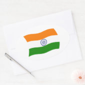 Indien Flaggen Aufkleber (Umschlag)