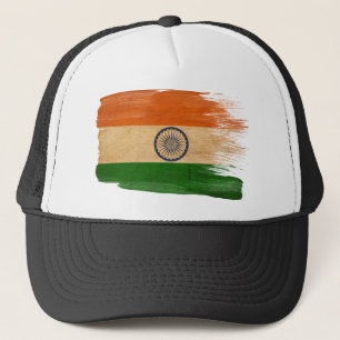 Indien-Flaggen-Fernlastfahrer-Hut Truckerkappe