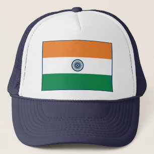 Indien-Flaggen-Hut Truckerkappe