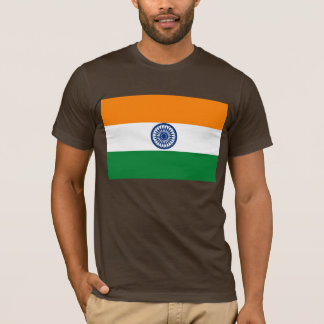 Indien-Flaggen-T - Shirt