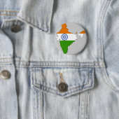 Indien-Flaggenkarte Button (Beispiel)