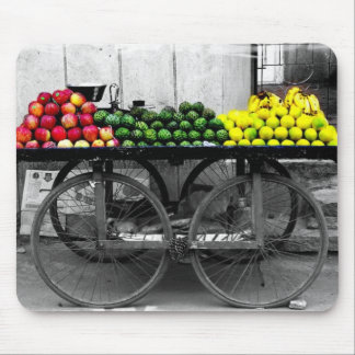 Indien-Frucht-Wagen Mousepad