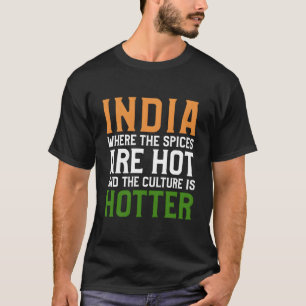 Indien für Indien Urlaub Indien Reisende und Indi T-Shirt