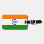 Indien Gepäckanhänger (Vorderseite horizontal)