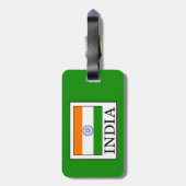 Indien Gepäckanhänger (Rückseite vertikal)