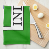 Indien Geschirrtuch (Viertel Falte)