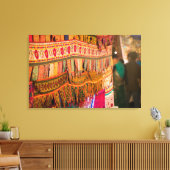 INDIEN, Goa, Baga: Samstag Abend Market (NR) Leinwanddruck (Insitu (Wohnzimmer))