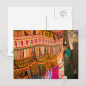INDIEN, Goa, Baga: Samstag Abend Market (NR) Postkarte (Vorne/Hinten)