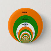 Indien HAKUNA MATATA Button (Vorderseite)
