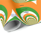 Indien HAKUNA MATATA Geschenkpapier (Rolleneckpunkt)