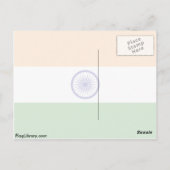 Indien, Indien Postkarte (Rückseite)