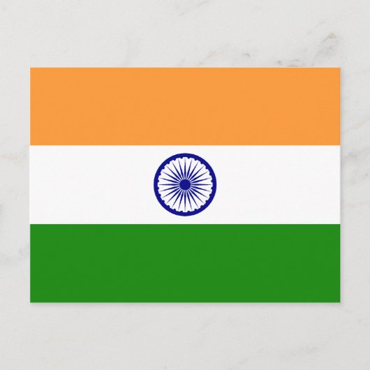 Indien, Indien Postkarte (Vorderseite)