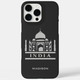 INDIEN individuelle Name und Farbe iPhone 16 Pro Max Hülle