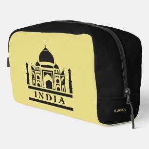 INDIEN individuelle Name und Farbe Waschbeutel