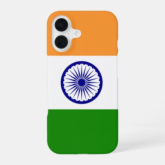 Indien iPhone 16 Hülle (Rückseite)