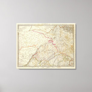 Indien IX Leinwanddruck