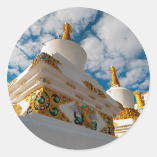 Indien, Jammu & Kaschmir, Ladakh, Leh Runder Aufkleber