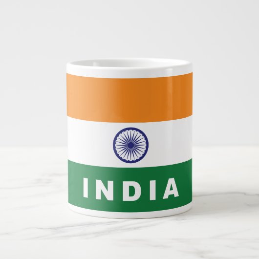 Indien Jumbo-Tasse (Vorderseite)