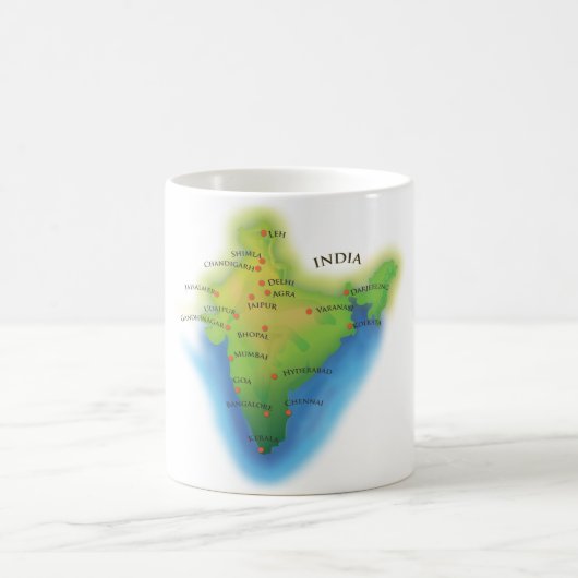 Indien Kaffeetasse (Mittel)