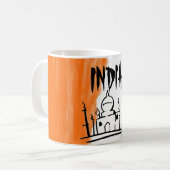 INDIEN KAFFEETASSE (Vorderseite Links)